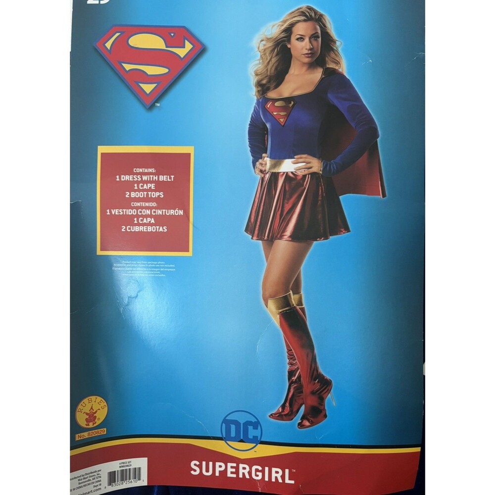 Rubie’s Supergirl Women's Halloween Costume Size Medium